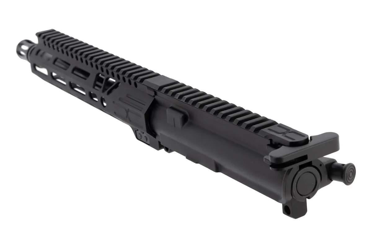 Faxon Firearms Ar-15 Complete Upper Receivers 9mm - Bantam 9mm Luger Complete Upper Receiver 10.5'''' Taper Bbl Blk - Upper Receiver for AR-15 - view 1