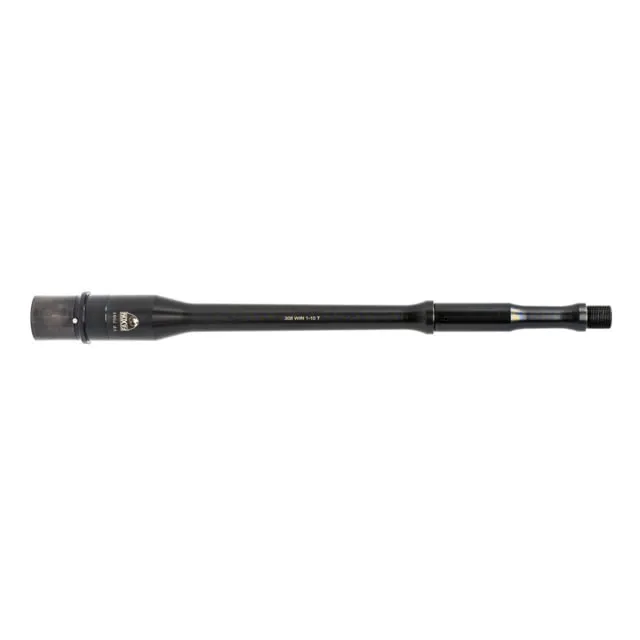 Faxon Firearms Duty Barrel AR Platform AR-10 .308 WIN 13.9in Big Gunner Mid Length 1-10 Twist 5/8-24 Thread Black - Barrel for AR-15 - view 1