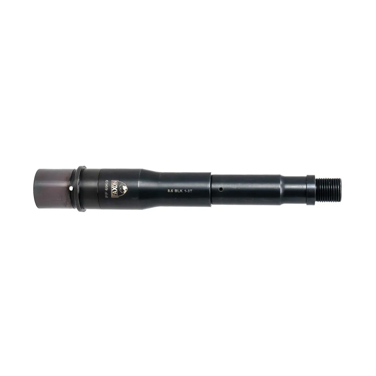 Faxon Firearms Duty Pistol-Length Button Rifled Big Gunner Barrel 8.6 Blackout 8", Black - Barrel for AR-15 - view 1