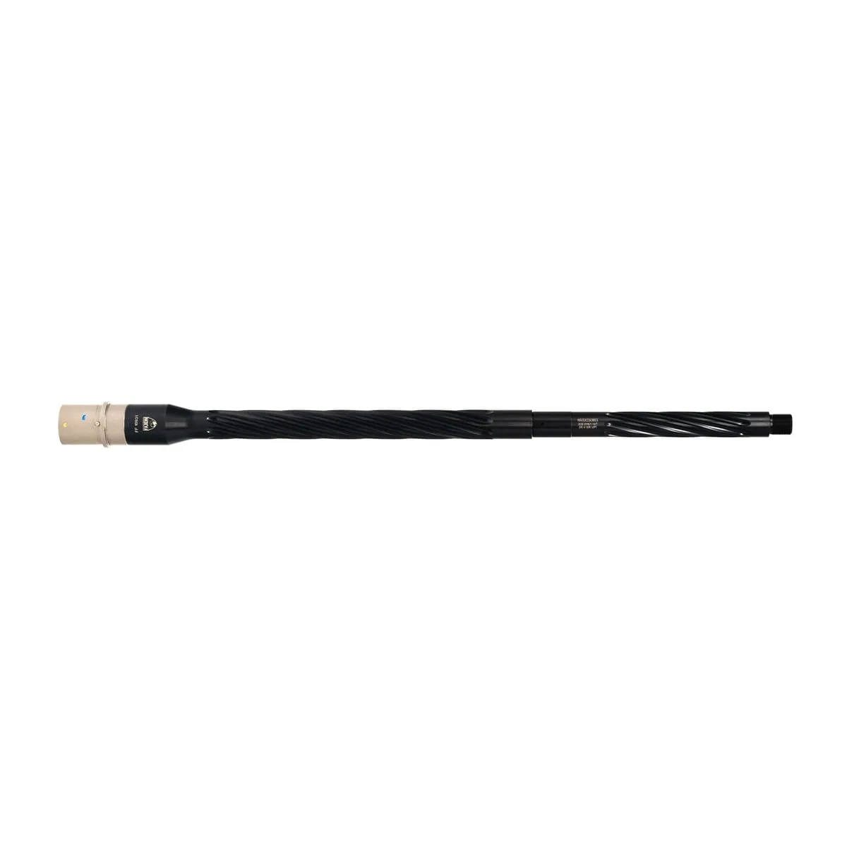 Faxon Firearms 10B810R20NTMHL5RNP3 Match Series Target 308 Win 20 Bead Blast 416-R Stainless Barrel Fits AR-10 - Barrel for AR-15 - view 2