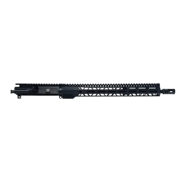 Faxon Firearms Duty Series AR-15 5.56 Nato 16in Upper Receiver Gunner Mid Length 1-8 Twist 1/2x28 without BCG Black - Upper Receiver for AR-15 - view 1