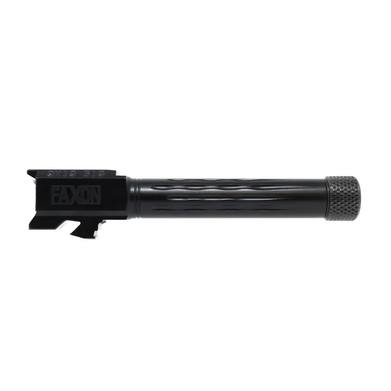 Faxon Firearms FAXON Match Series G19 Gen 2-5 9mm Compact Threaded Pistol Barrel (GB910N19LGQ-T) - Barrel for AR-15 - view 1