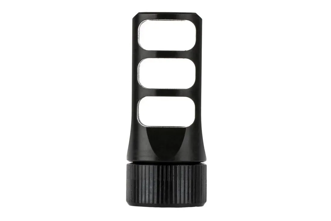 Faxon Firearms Gunner .458 Muzzlok 3-Port Muzzle Brake - 11/64x24 - Muzzle Device for AR-15 - view 1