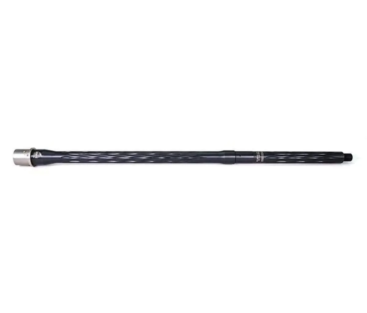 Faxon Firearms Match Series 20" FLAME Fluted .223 Wylde Rifle-Length 416-R Stainless Nitride / Melonite 5R Nickel Teflon Extension Barrel 1:8 Twist - 15BW8R20LMQ-5R-NP3 - Barrel for AR-15, vista 1