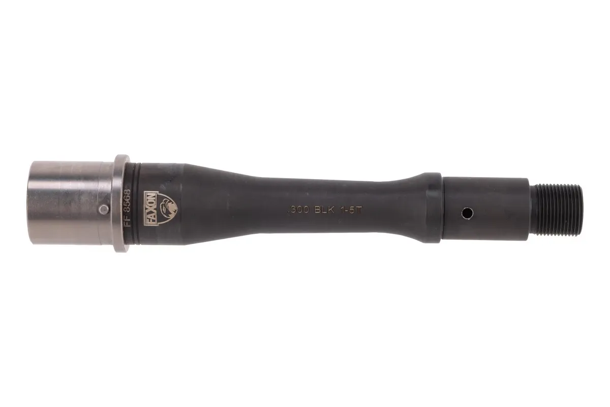 Faxon Firearms Match Series 300BLK Gunner 1:5T Pistol-Length Barrel - 6" - Barrel for AR-15, vista 2