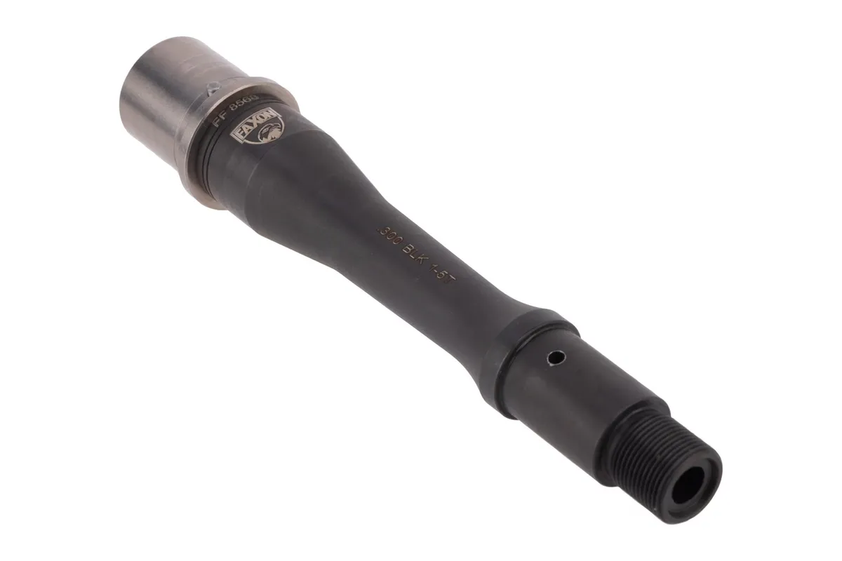 Faxon Firearms Match Series 300BLK Gunner 1:5T Pistol-Length Barrel - 6" - Barrel for AR-15, vista 1