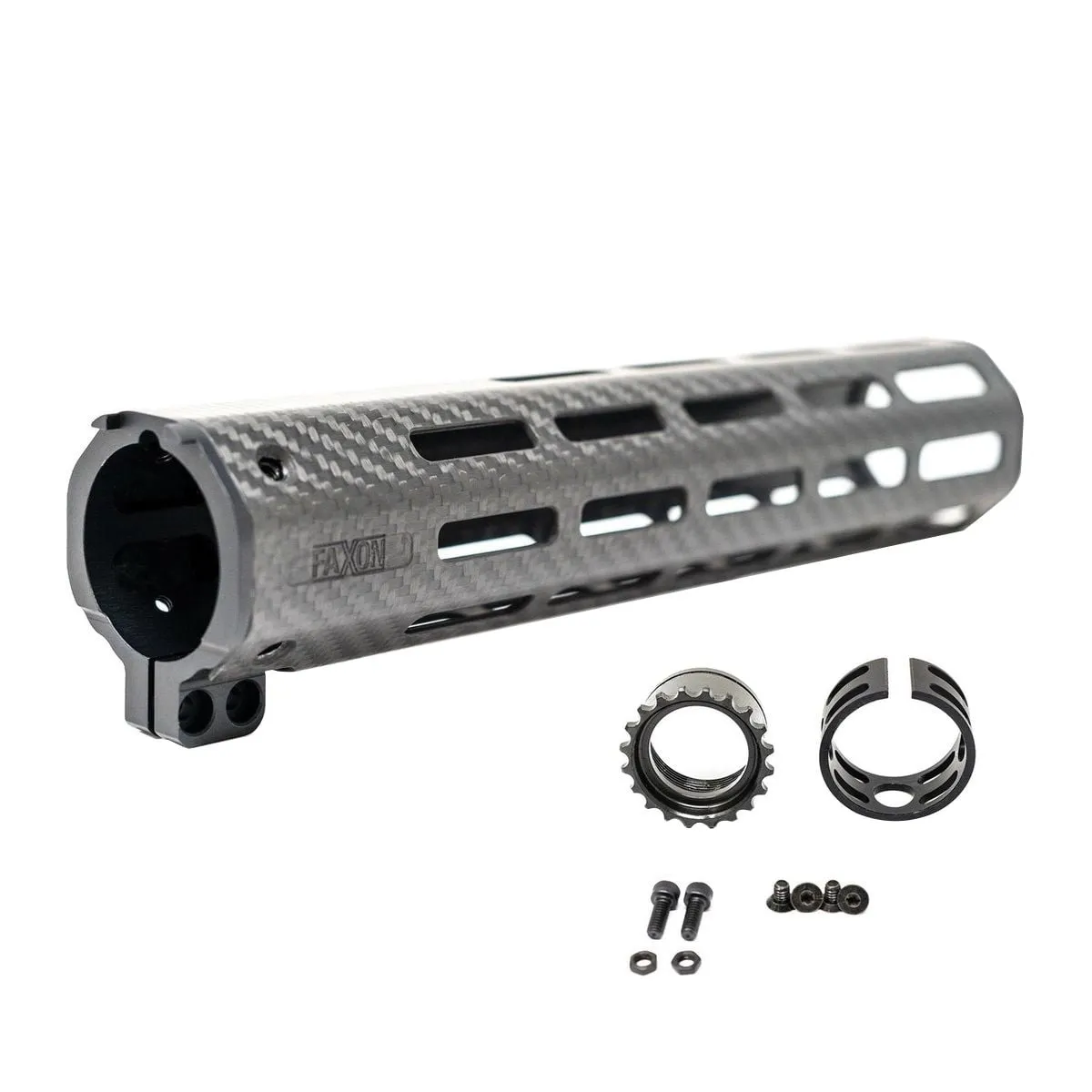 Faxon Firearms Faxon Streamline Carbon Fiber M-Lok Ar-15 Handguard - 10" - Handguard for AR-15 - view 1