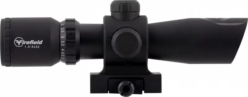 Firefield 1.5-5x32mm Illuminated Mil-Dot (SPF) Barrage Rifle Scope - FF13061 - Rifle Scope - view 2