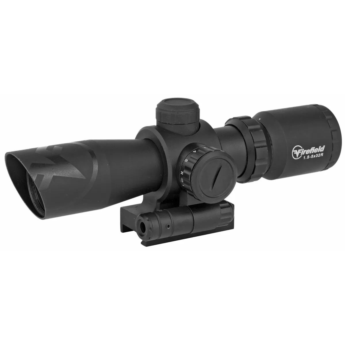 Firefield Barrage 1.5-5x32mm Rifle Scope With Red Laser - Rifle Scope - view 1