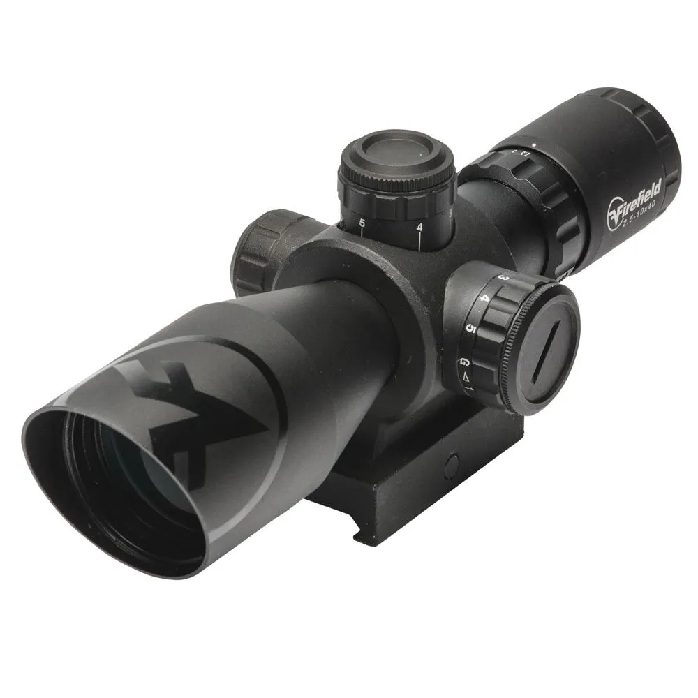 Firefield Barrage Riflescope 2.5-10x40mm Illuminated Mil-Dot SPF - FF13064 - Rifle Scope - view 2