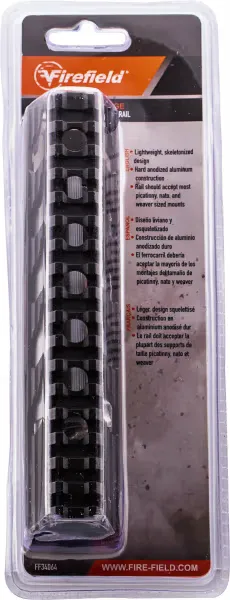 Firefield Verge M-LOK 7" Aluminum Picatinny Rail, Hardcoat Anodized Matte Black - FF34064 - Handguard for AR-15 - view 2