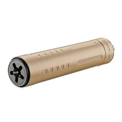 Fn America Catch22 Ti 22 Long Rifle Suppressor - Catch22 Ti 22 Long Rifle Suppressor Fde - Muzzle Device for AR-15 - view 1