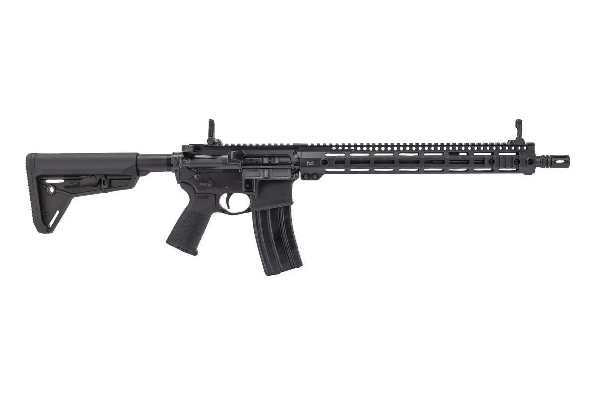FN America FN15 16 SRP G2PH 5.56 NATO AR-15 Rifle - BUIS/LaRue Trigger/Magpul Furniture - 16” - Complete Rifle, vista 1