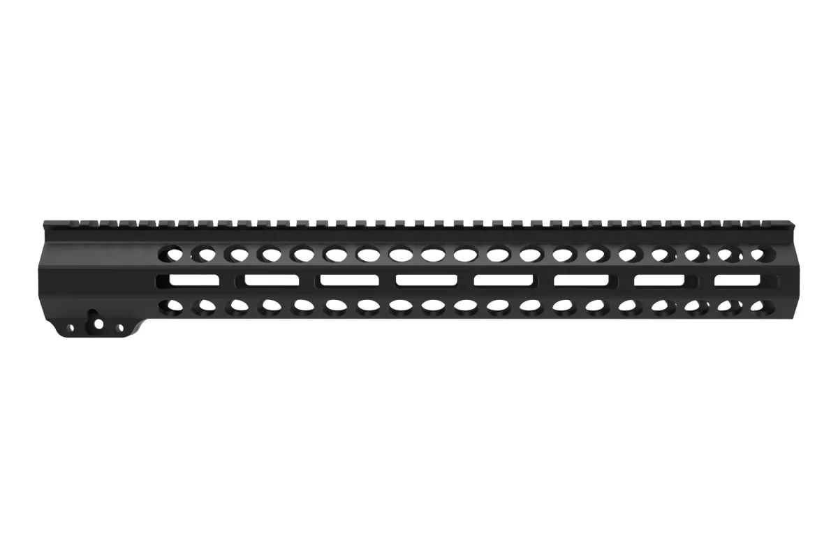 FN America Guardian AR-15 15" M-LOK Free Float Handguard (Contract Overrun) - Black - 22973 - Handguard for AR-15, vista 1