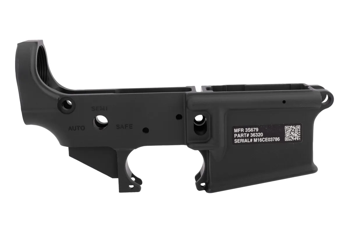 FN America FN 20100822 FN15 Military Collector M16 Stripped Lower Receiver Black - Lower Receiver for AR-15 - view 4