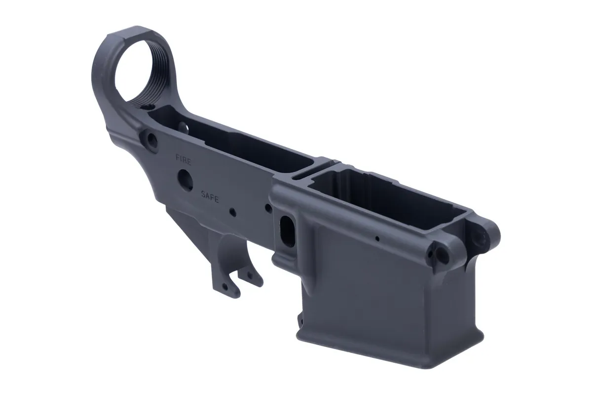 FN America FN FN15 Stripped Lower Receiver 20100466 Rifle Multi-Cal 0\" Stripped Semi-Auto 7075-T6 Aluminum Type III Hardcoat Anodized - Lower Receiver for AR-15 - view 2