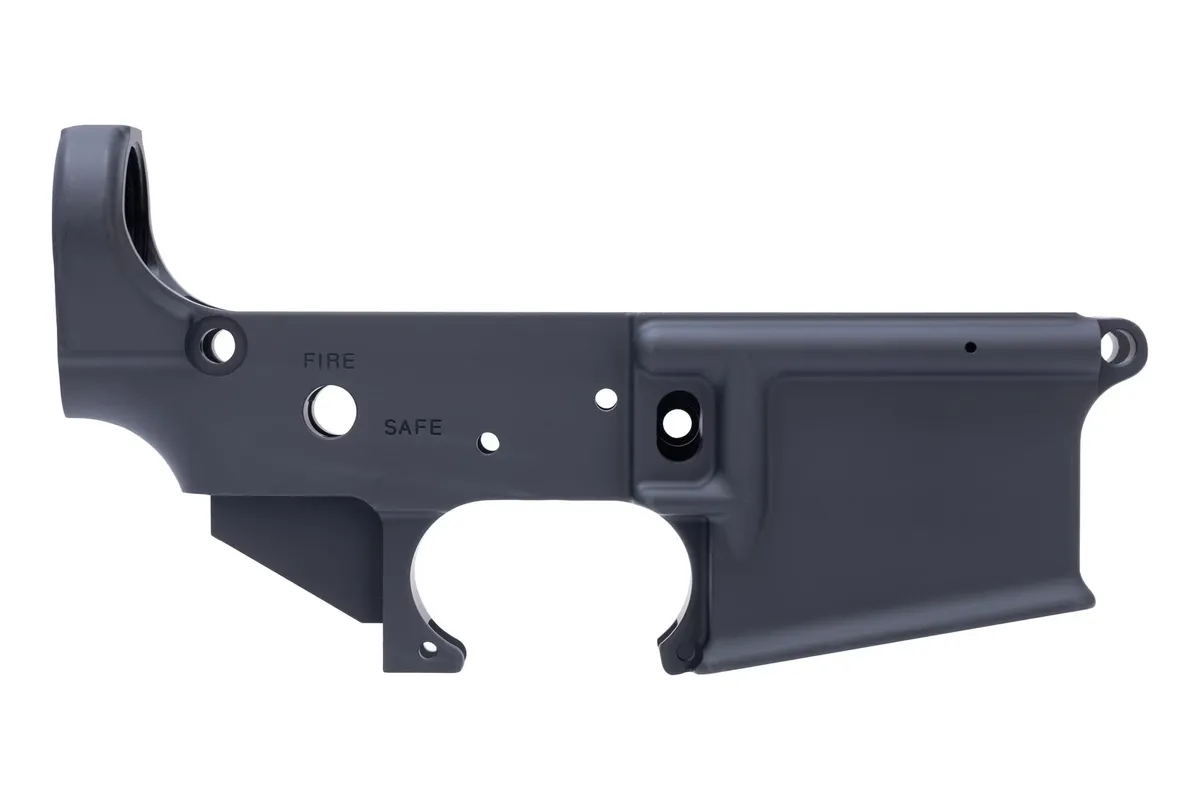 FN America FN FN15 Stripped Lower Receiver 20100466 Rifle Multi-Cal 0\" Stripped Semi-Auto 7075-T6 Aluminum Type III Hardcoat Anodized - Lower Receiver for AR-15 - view 1