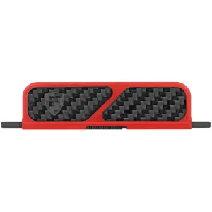 Fortis Manufacturing Fortis Billet AR-15 Red Dust Cover - AR15DstCvrCFRED - Dust Cover for AR-15, vista 1