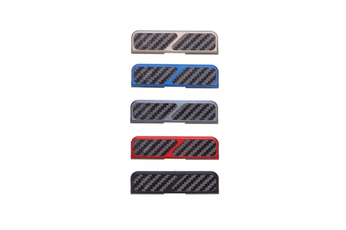 Fortis Billet Dust Cover - Carbon Fiber - Dust Cover for AR-15, vista 1