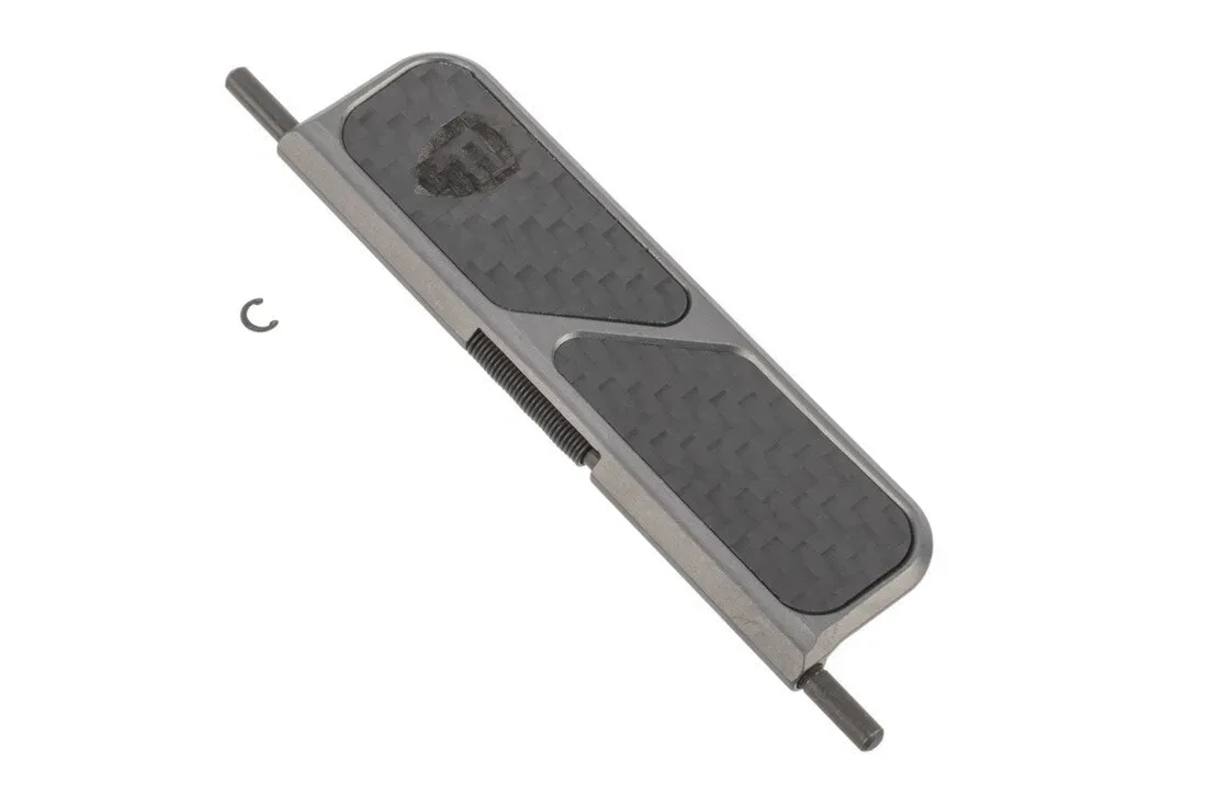 Fortis Manufacturing Fortis Billet Dust Cover - Carbon Fiber - Grey - Dust Cover for AR-15 - view 1