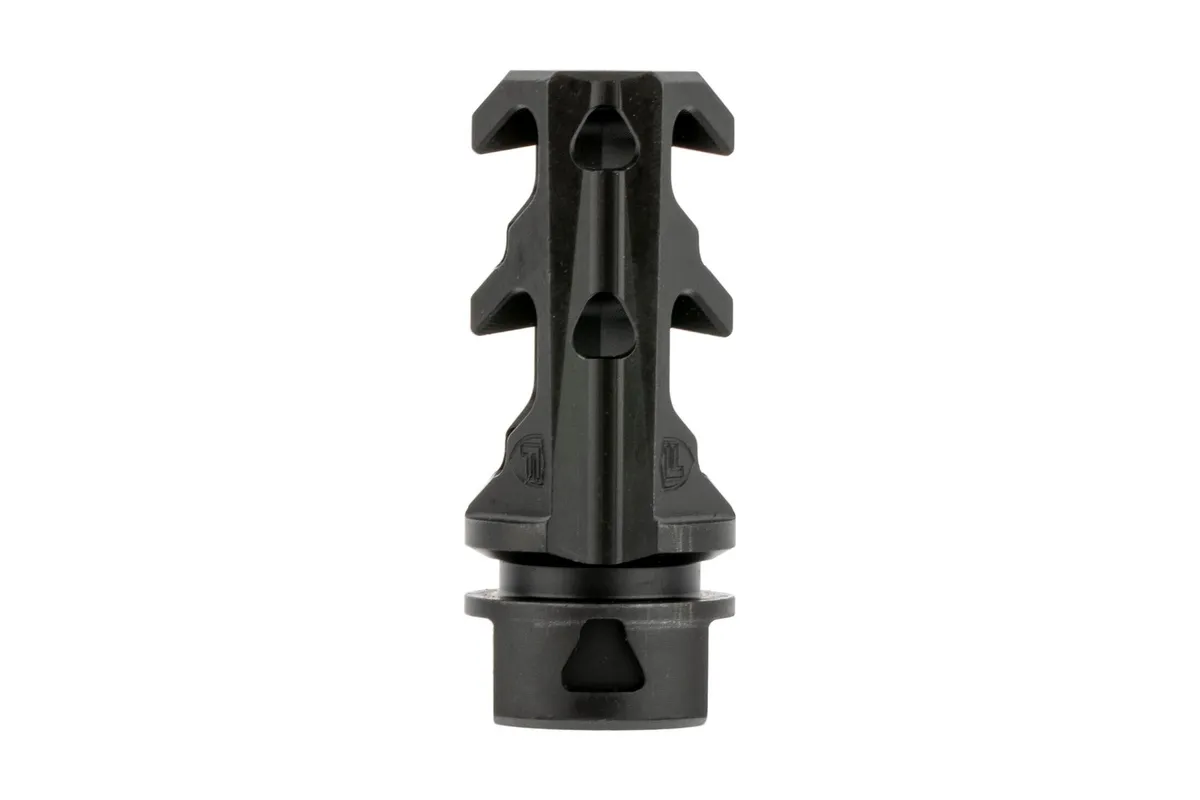 Fortis Manufacturing Fortis Control 9mm Muzzle Brake 1/2x36 - Black - Muzzle Device for AR-15 - view 2