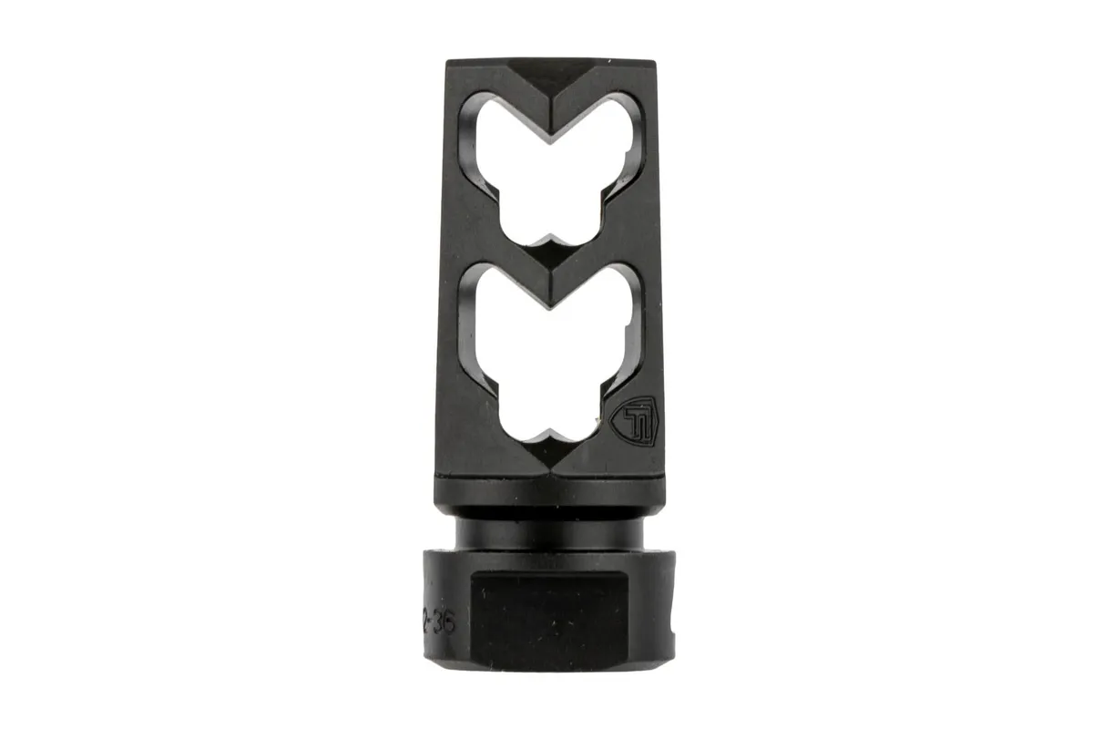 Fortis Manufacturing Fortis Control 9mm Muzzle Brake 1/2x36 - Black - Muzzle Device for AR-15 - view 4