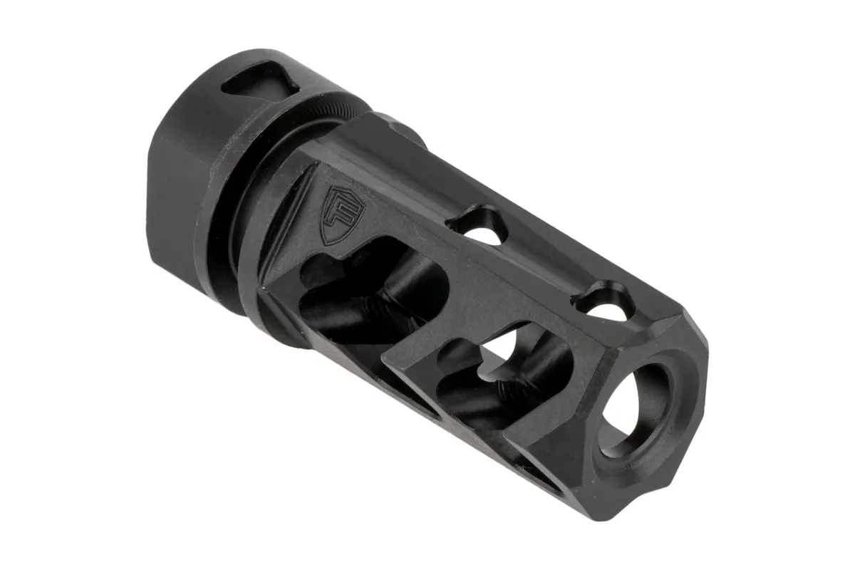 Fortis Manufacturing Fortis Control 9mm Muzzle Brake 1/2x36 - Black - Muzzle Device for AR-15 - view 1