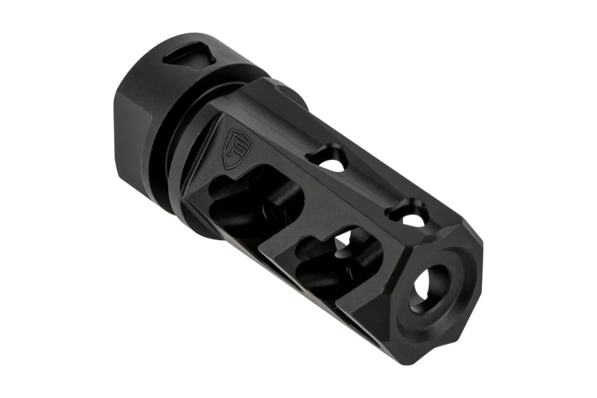 Fortis Manufacturing Control Series 5.56 Muzzle Brake 1/2x28 - Black - Muzzle Device for AR-15 - view 2