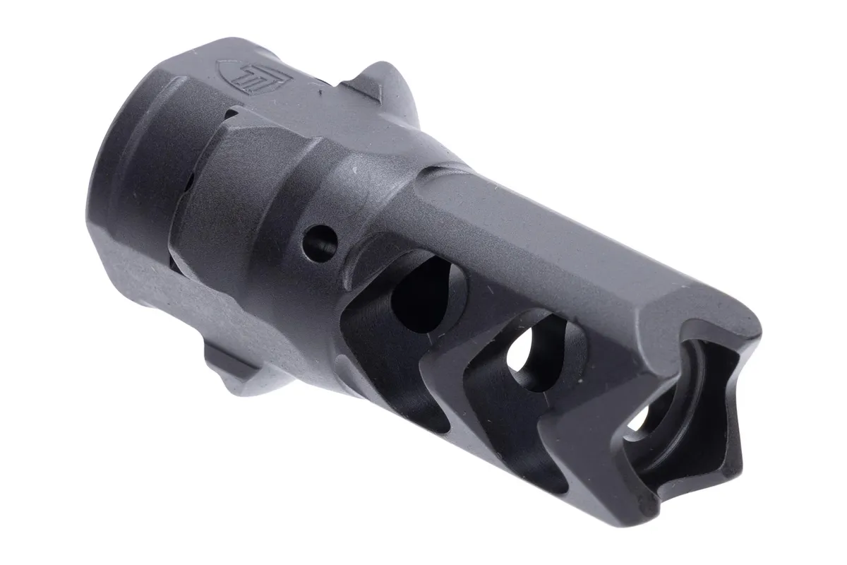 Fortis Manufacturing Control Series 5.56 Muzzle Brake 1/2x28 - Black - Muzzle Device for AR-15 - view 1