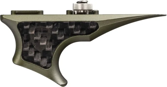 Fortis Manufacturing SHIFT Reversible Carbon Fiber Handstop - FDE - M-LOK - Foregrip for AR-15 - view 1
