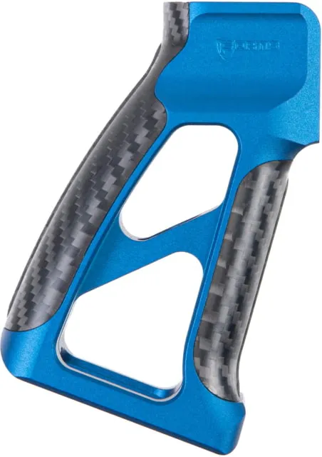 Fortis Manufacturing Torque Carbon Fiber Pistol Grip - Blue - Pistol Grip for AR-15 - view 1