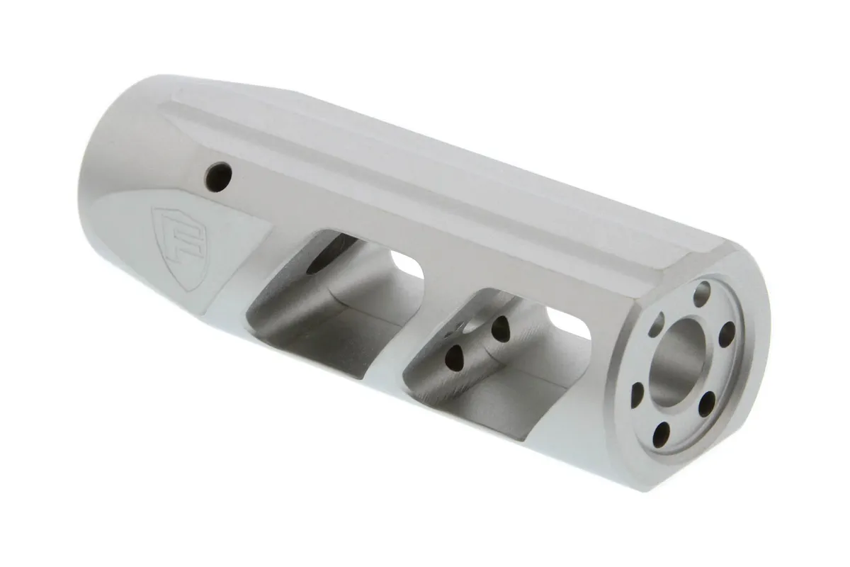Fortis Manufacturing Fortis Rapid Engagement Device Red Muzzle Brake- 5/8x24 - Ss - Muzzle Device for AR-15 - view 1