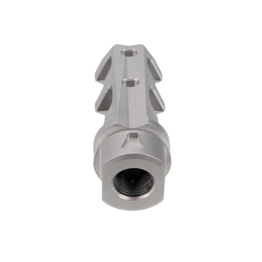 Fortis Manufacturing Fortis Stainless Steel Muzzle Brake - 1/2 X 28 - Muzzle Device for AR-15 - view 4