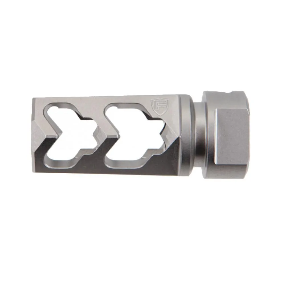 Fortis Manufacturing Fortis Stainless Steel Muzzle Brake - 1/2 X 28 - Muzzle Device for AR-15 - view 5