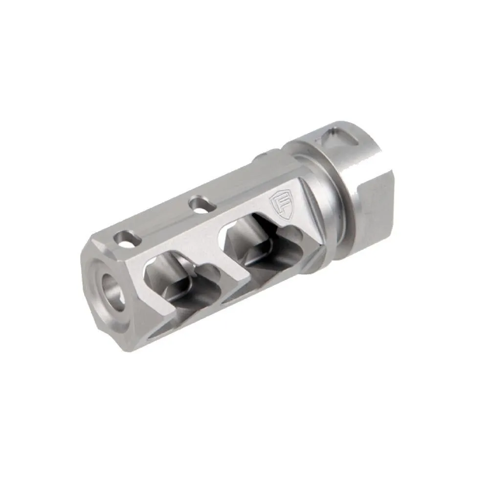 Fortis Manufacturing Fortis Stainless Steel Muzzle Brake - 1/2 X 28 - Muzzle Device for AR-15 - view 1