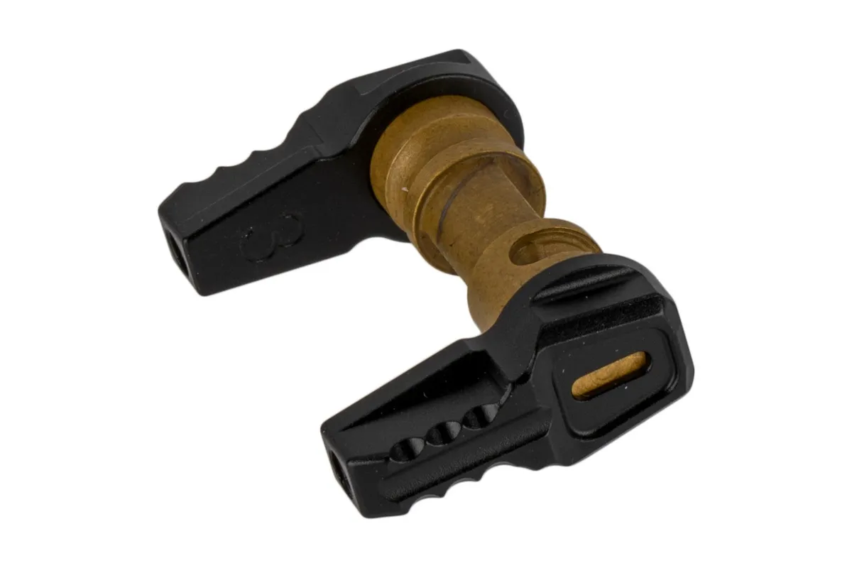 Fortis Manufacturing Fortis Super Lean Sport Fifty Safety Selector - Black - Safety for AR-15 - view 2