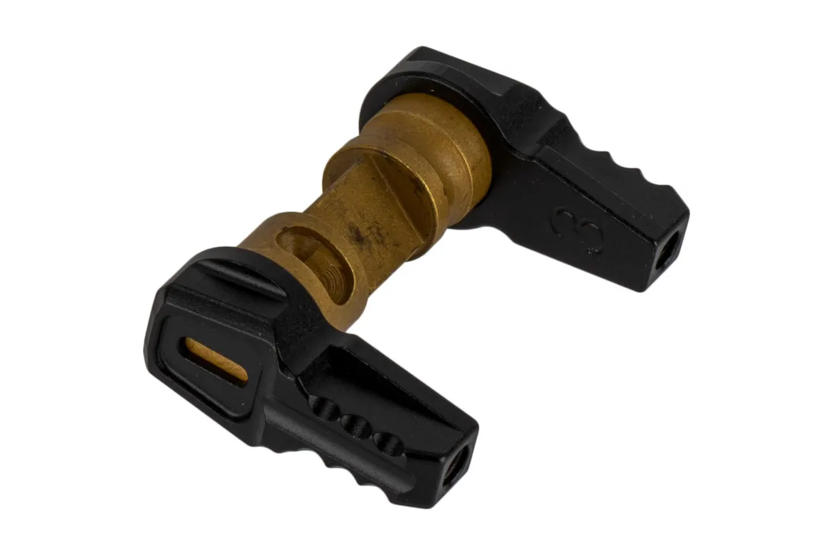 Fortis Manufacturing Fortis Super Lean Sport Fifty Safety Selector - Black - Safety for AR-15 - view 1