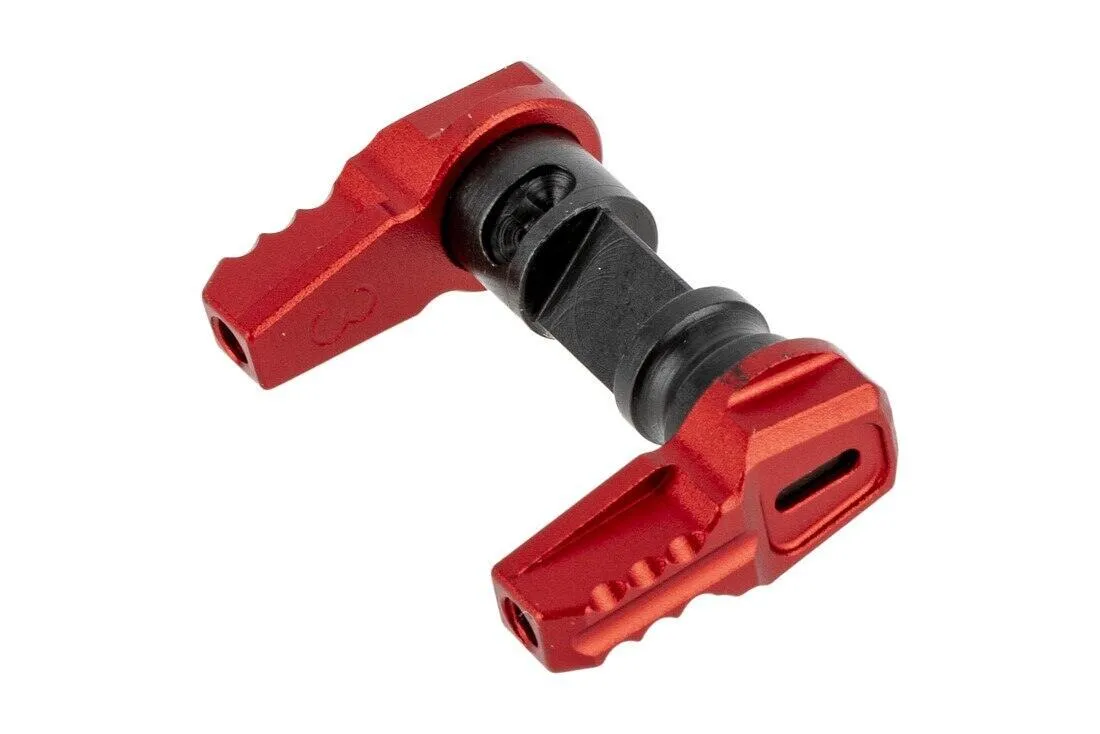 Fortis Manufacturing Fortis Super Lean Sport Fifty Safety Selector - Red - Safety for AR-15 - view 1