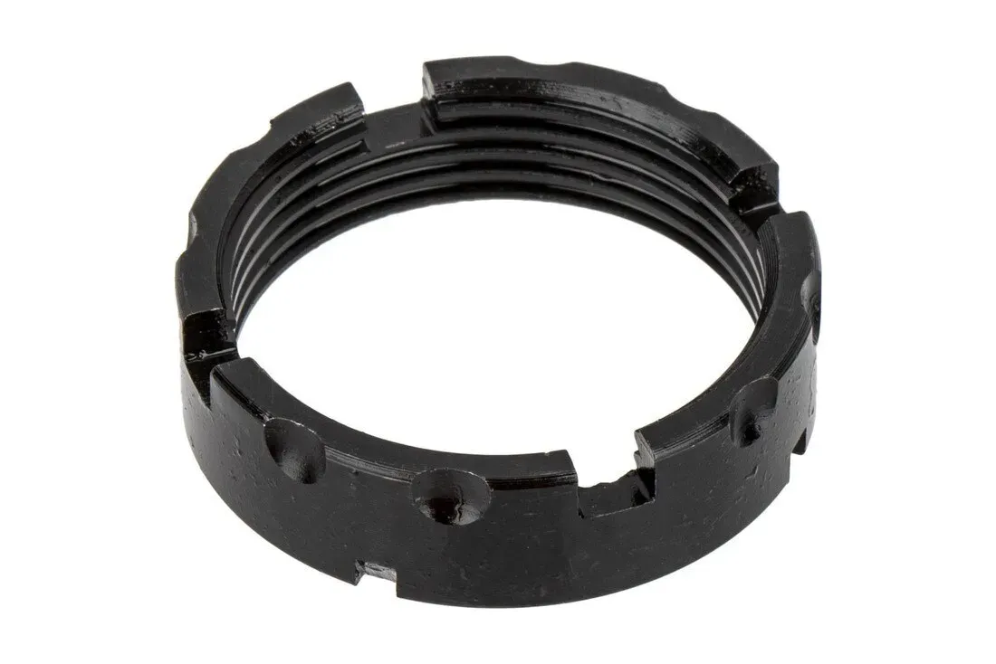 Forward Controls Design 4140 Billet Castle Nut - Black Nitride - Castle Nut - view 1