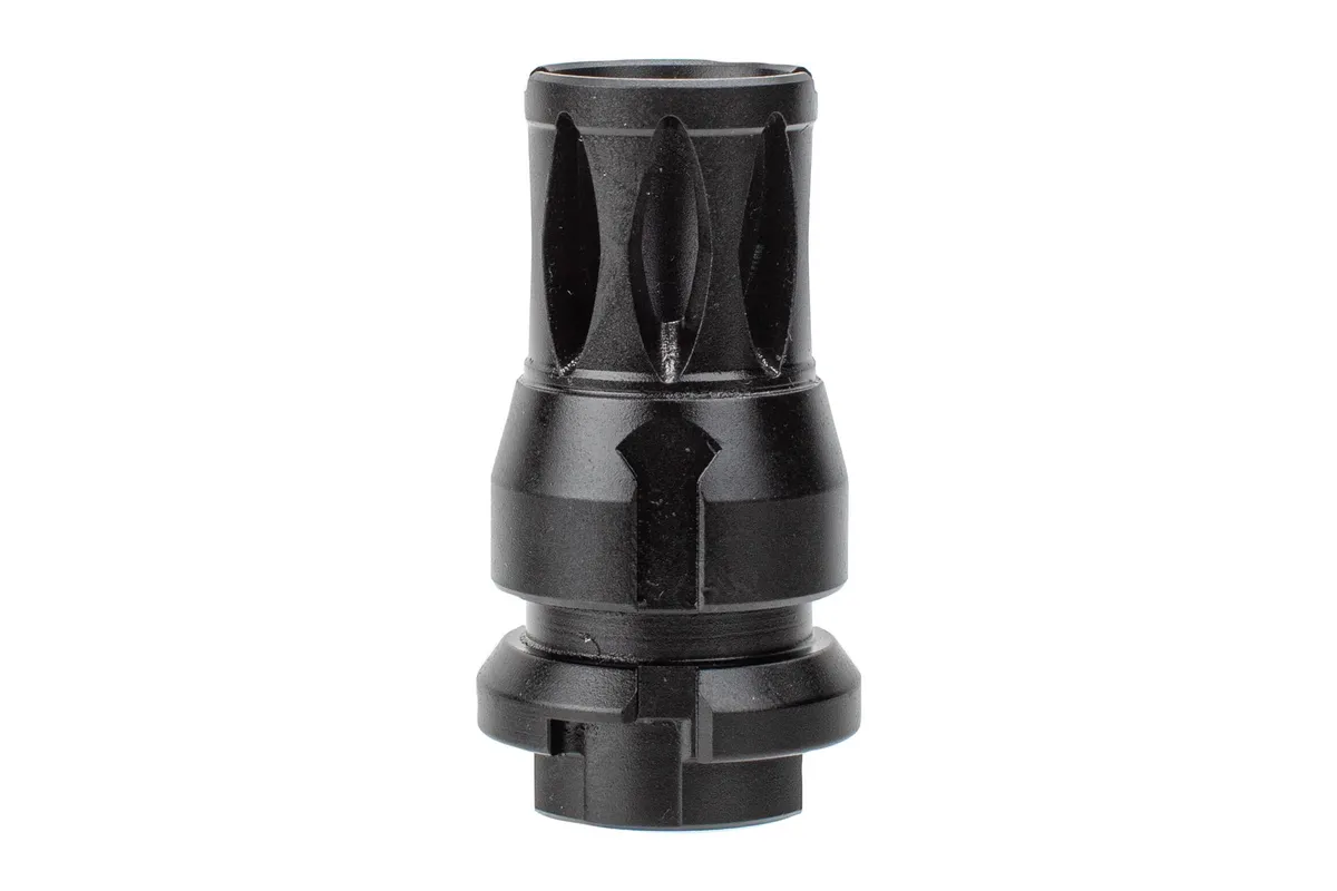 Forward Controls Design 9mm Micro Muzzle Brake - Dead Air Keymo Mount - 1/2x28 - Muzzle Device for AR-15 - view 2