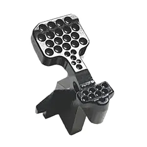 Forward Controls Design ABC/R v3 5.56 Bolt Catch Dimpled, Non-Offset - ABC/R v3 0B AA - Bolt Catch for AR-15 - view 1