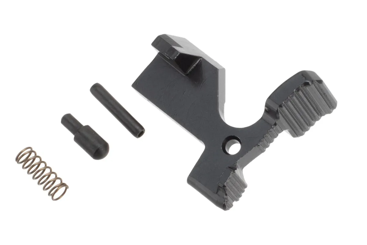 Forward Controls Design Ar-15 Augmented Bolt Catch / Release - Serrated - Rearward Biased - Bolt Catch for AR-15 - view 2