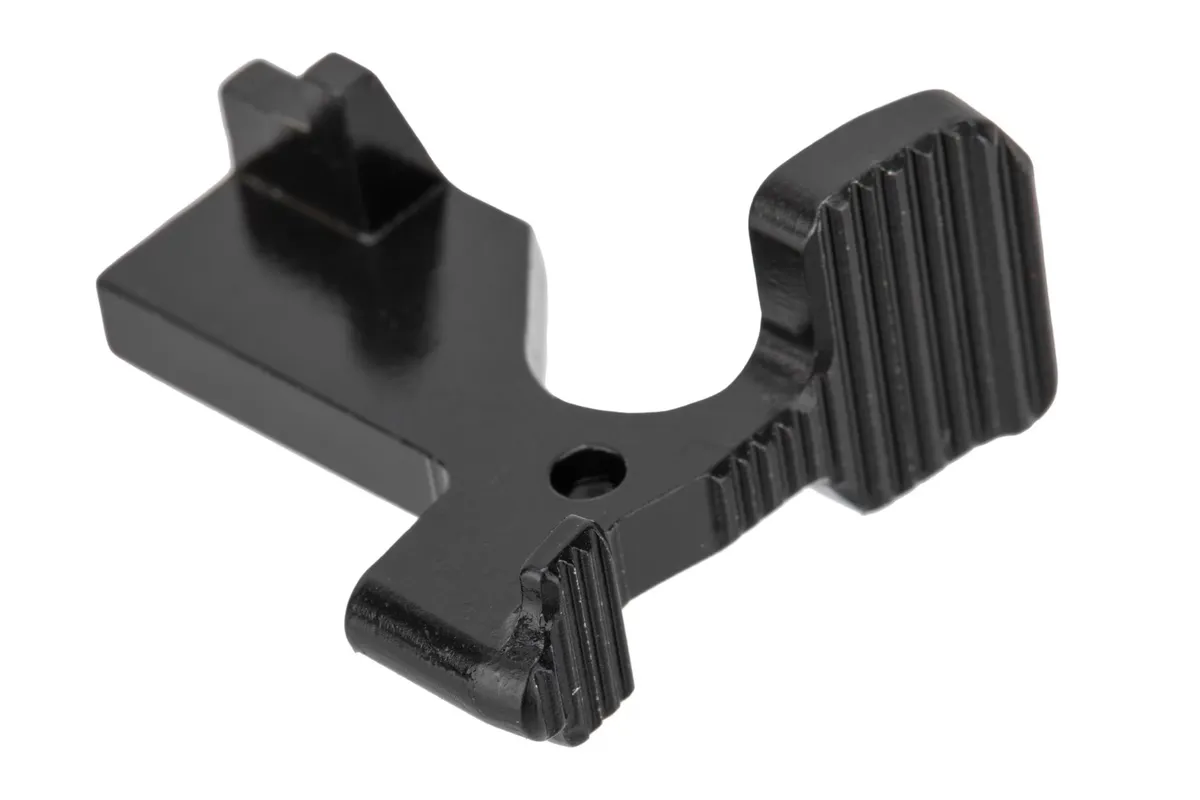 Forward Controls Design Ar-15 Augmented Bolt Catch V3 - Serrated - Forward Biased - Bolt Catch for AR-15, vista 2