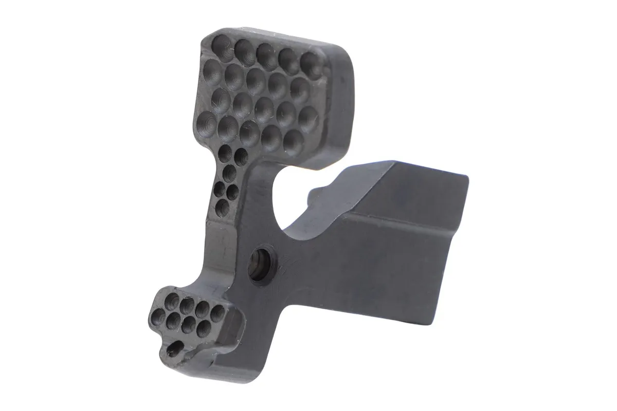 Forward Controls Design AR-15 Augmented Bolt Catch v4 - Dimpled - Rearward Biased - Bolt Catch for AR-15 - view 2