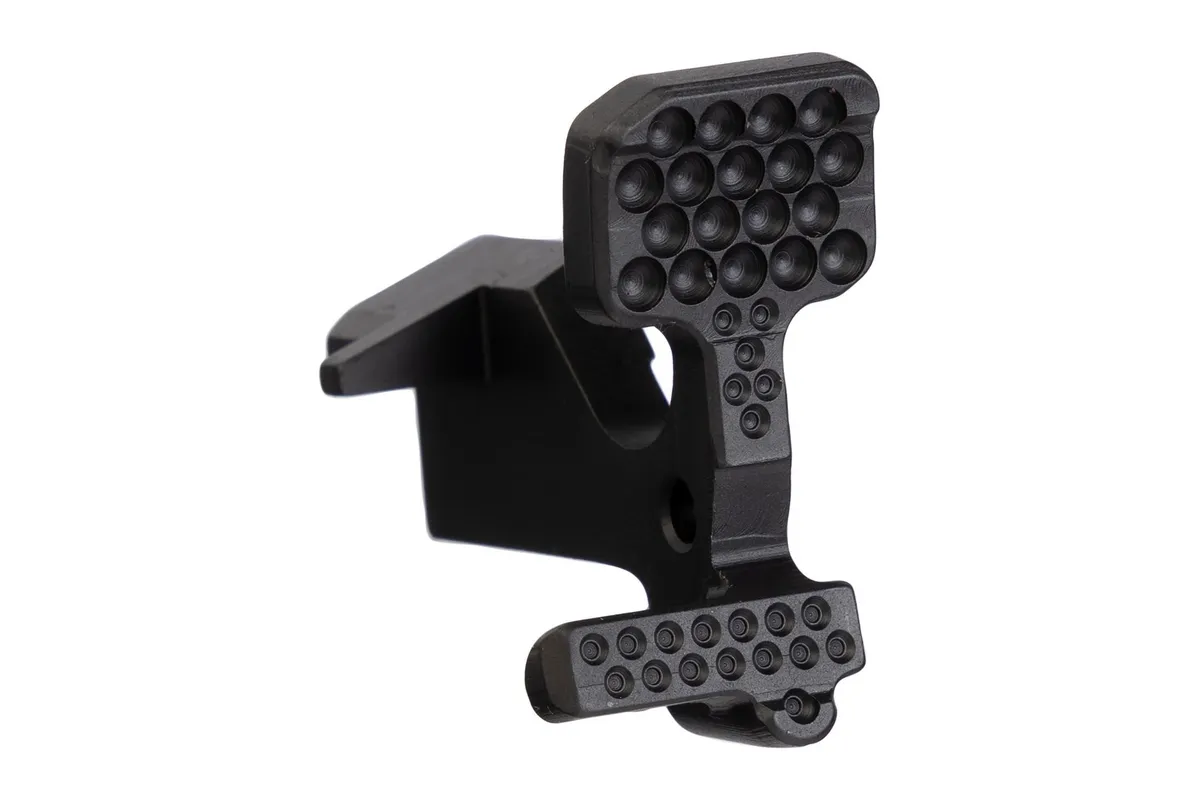 Forward Controls Design AR-15 Augmented Bolt Catch v4 - Dimpled - Bolt Catch for AR-15, vista 1