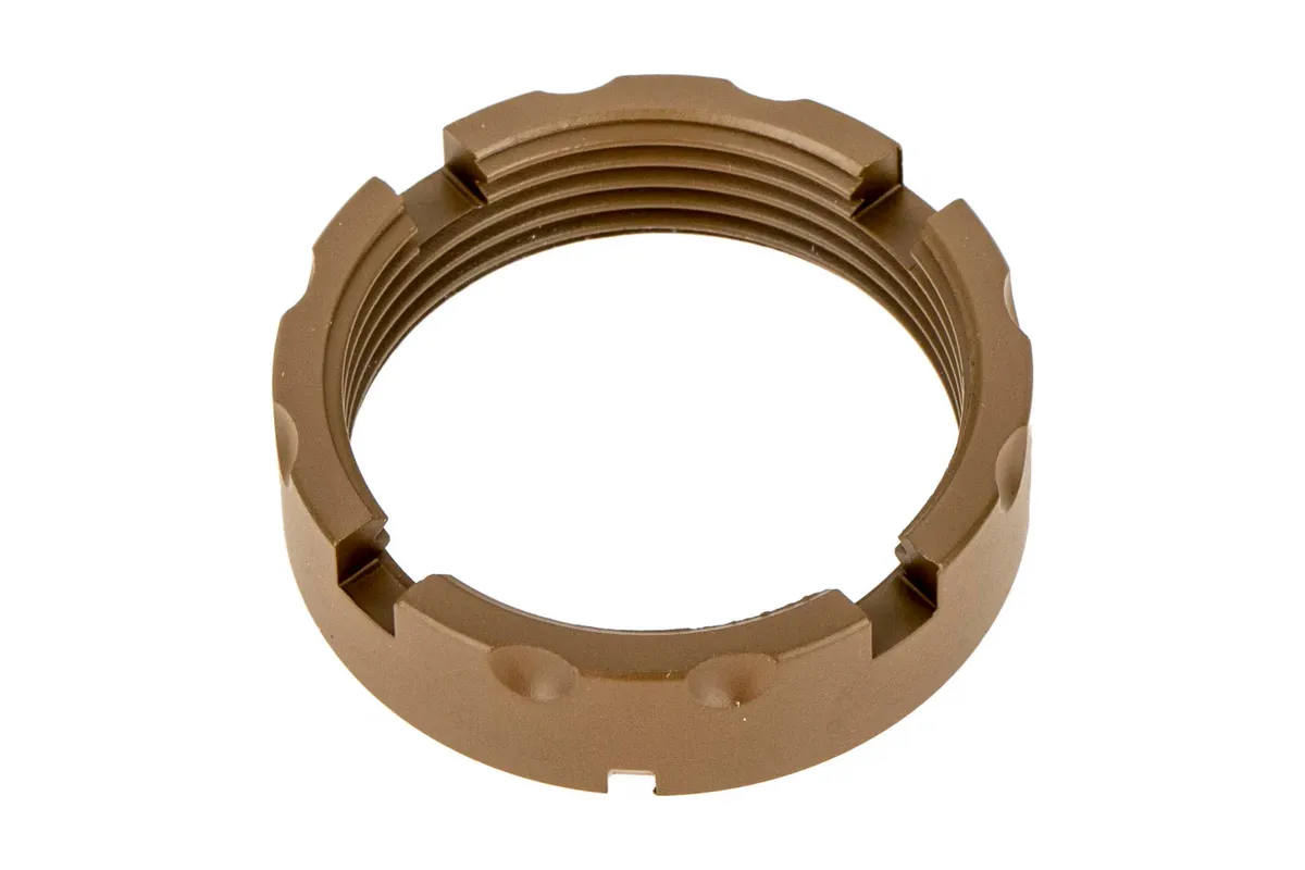 Forward Controls Design Billet Castle Nut - Burnt Bronze - Castle Nut - view 1