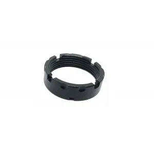 Forward Controls Design CNF Castle Nut Improved Staking Notches - CNF-BLK - Castle Nut - view 1