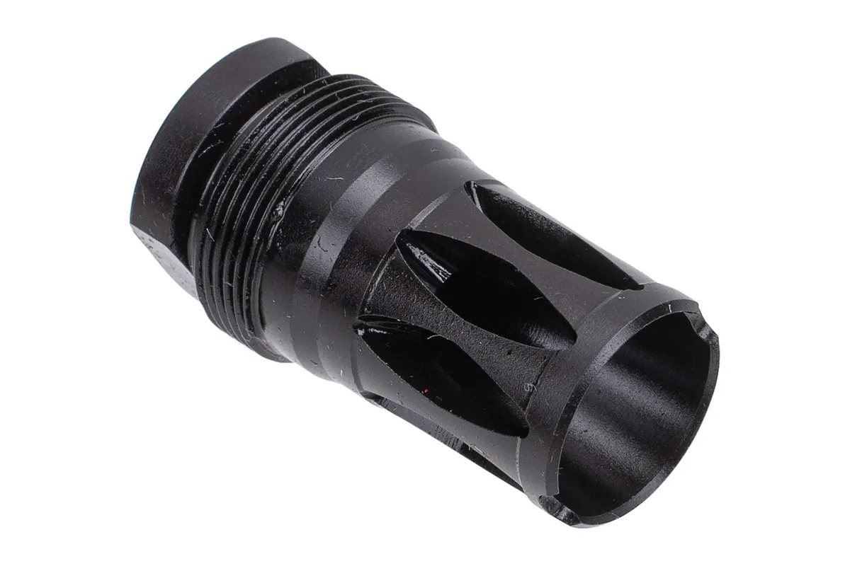 Forward Controls Design Dead Air Xeno Flash Hider - 1/2x28 - Muzzle Device for AR-15, vista 3