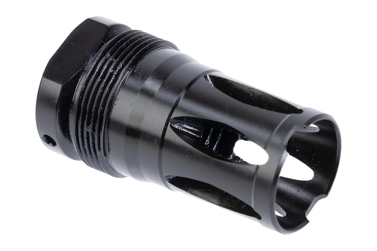 Forward Controls Design Dead Air Xeno Flash Hider - 1/2x28 - Muzzle Device for AR-15, vista 4