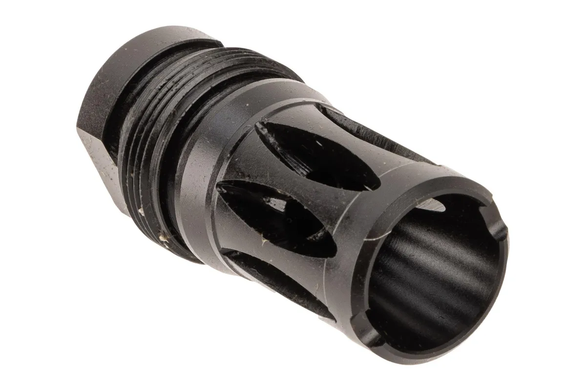 Forward Controls Design Dead Air Xeno Flash Hider - 1/2x28 - Muzzle Device for AR-15, vista 5